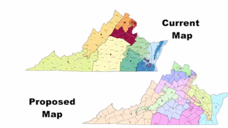 Virginia Supreme Court Strikes Dem. Map