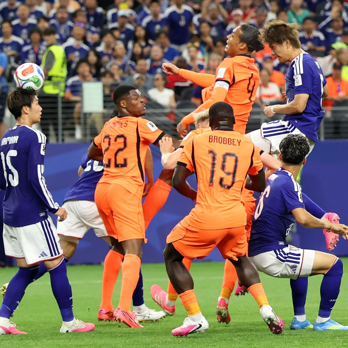 Netherlands Japan Tie